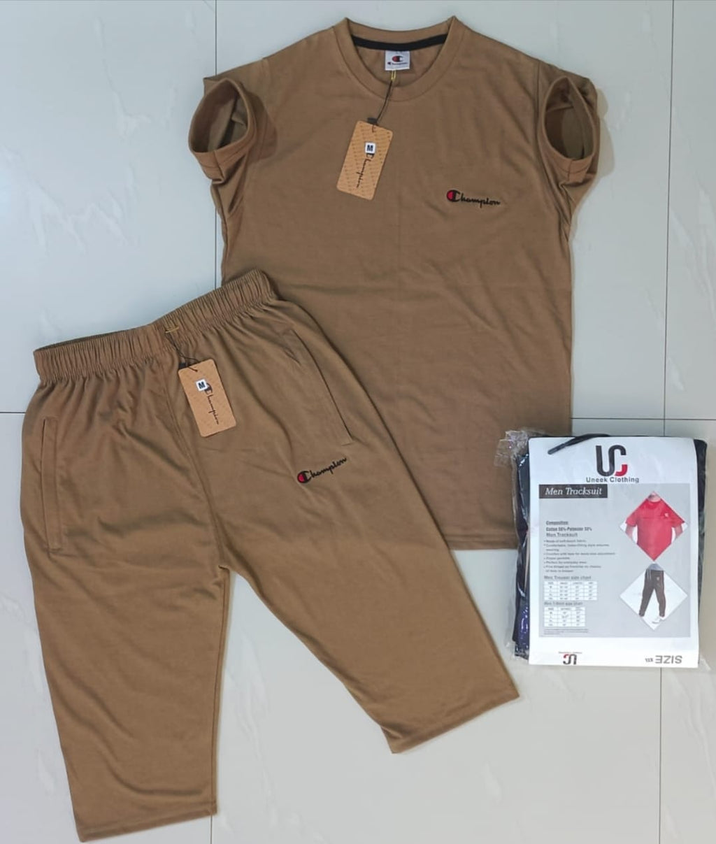 Men’s  2 Piece Summer Set – Premium T-Shirt & Shorts Outfit
