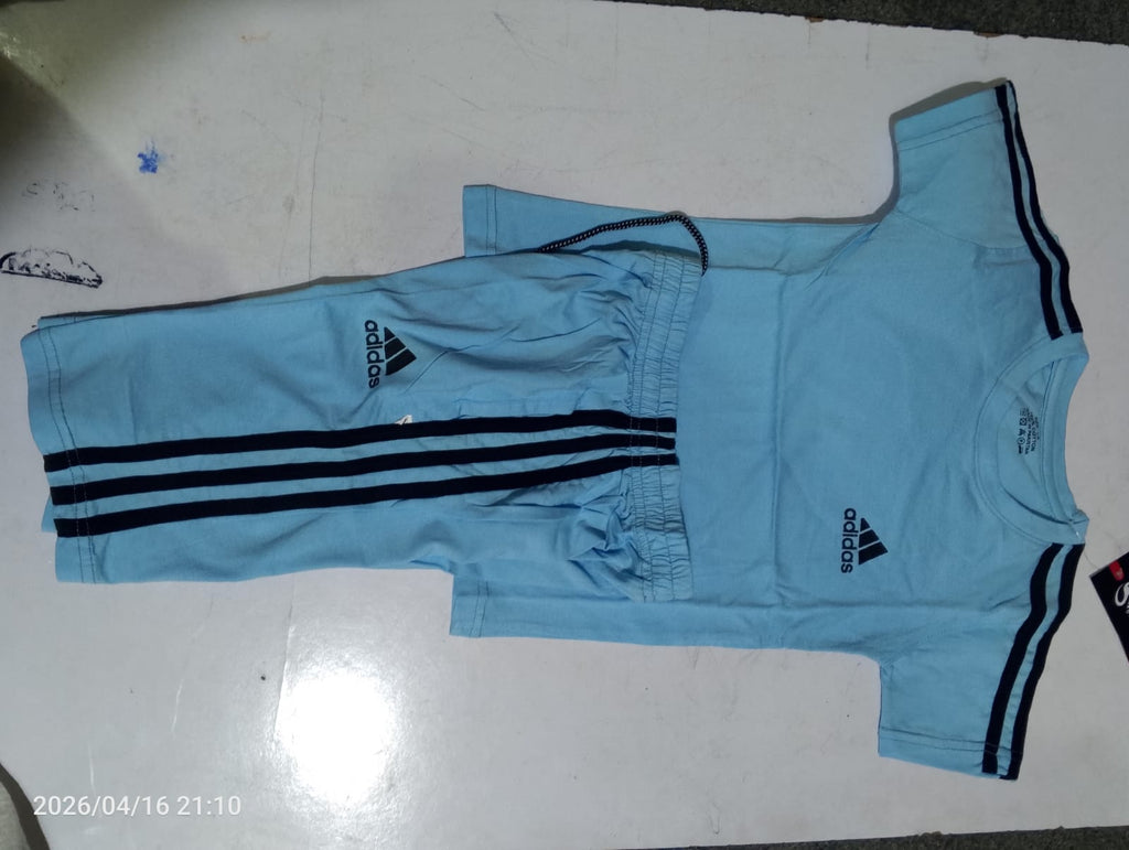 Kids  Sports Set – Trendy T-Shirt & Shorts with Stylish Active Look