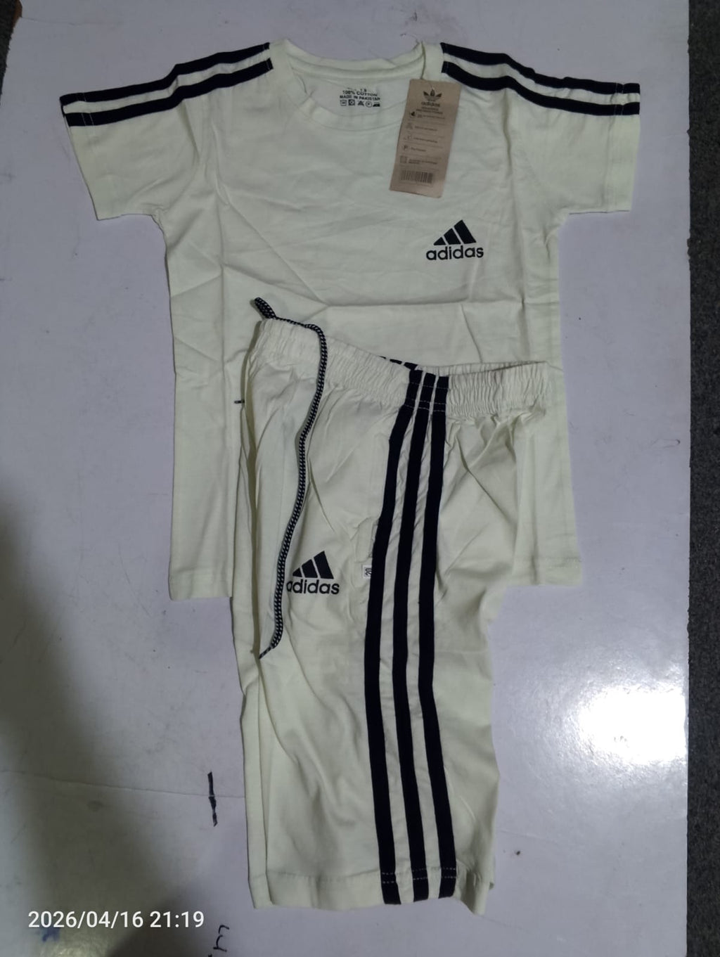 Kids  Sports Set – Trendy T-Shirt & Shorts with Stylish Active Look