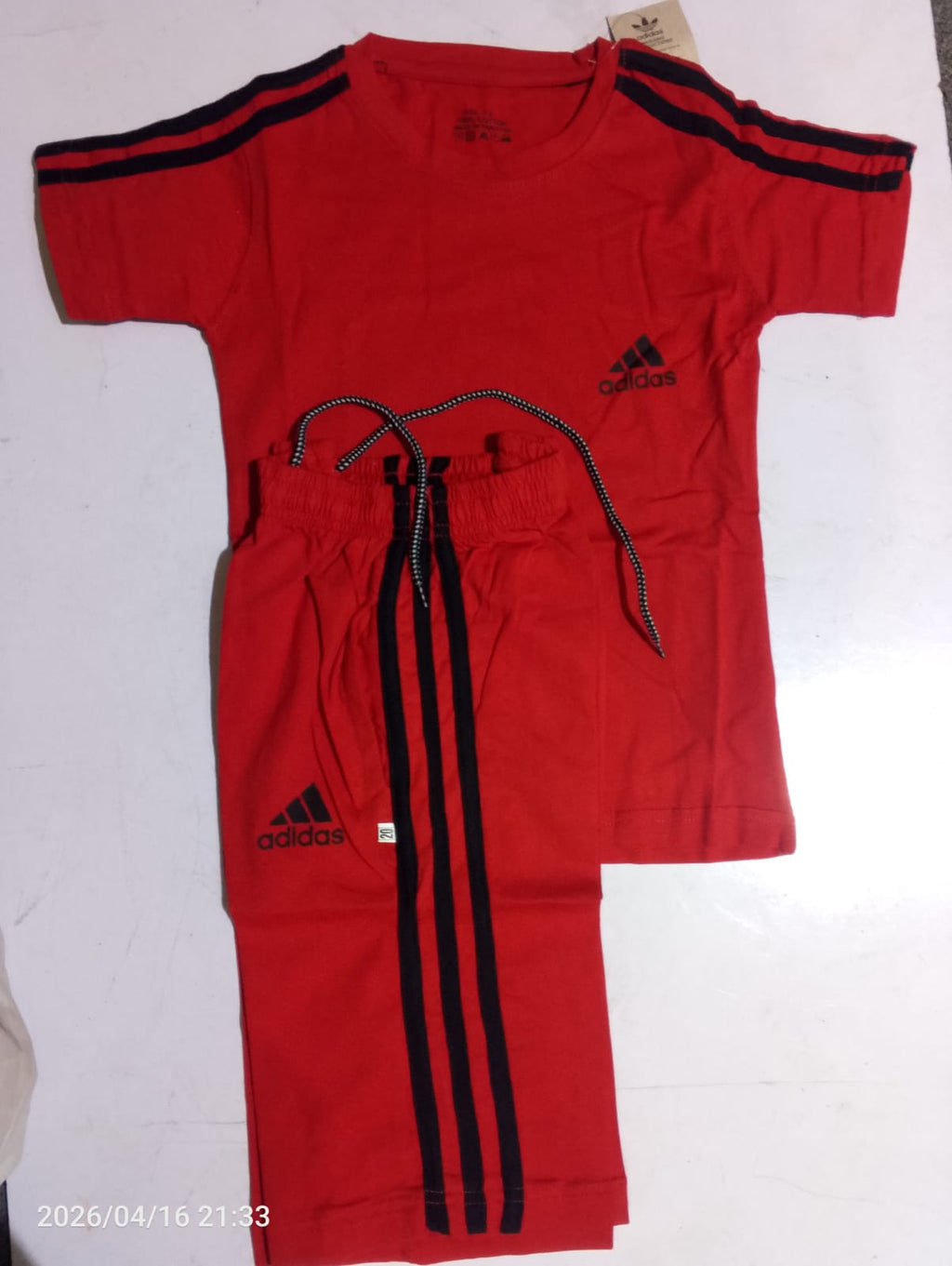Kids  Sports Set – Trendy T-Shirt & Shorts with Stylish Active Look