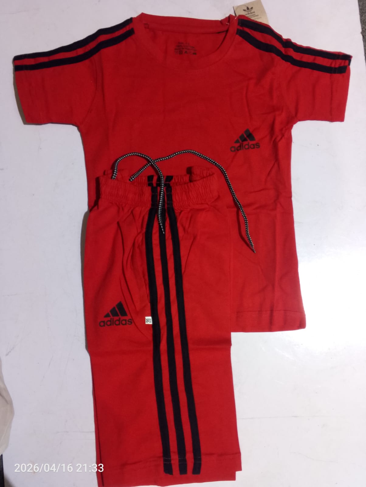 Kids  Sports Set – Trendy T-Shirt & Shorts with Stylish Active Look