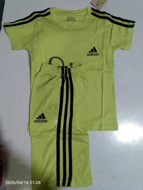 Kids  Sports Set – Trendy T-Shirt & Shorts with Stylish Active Look