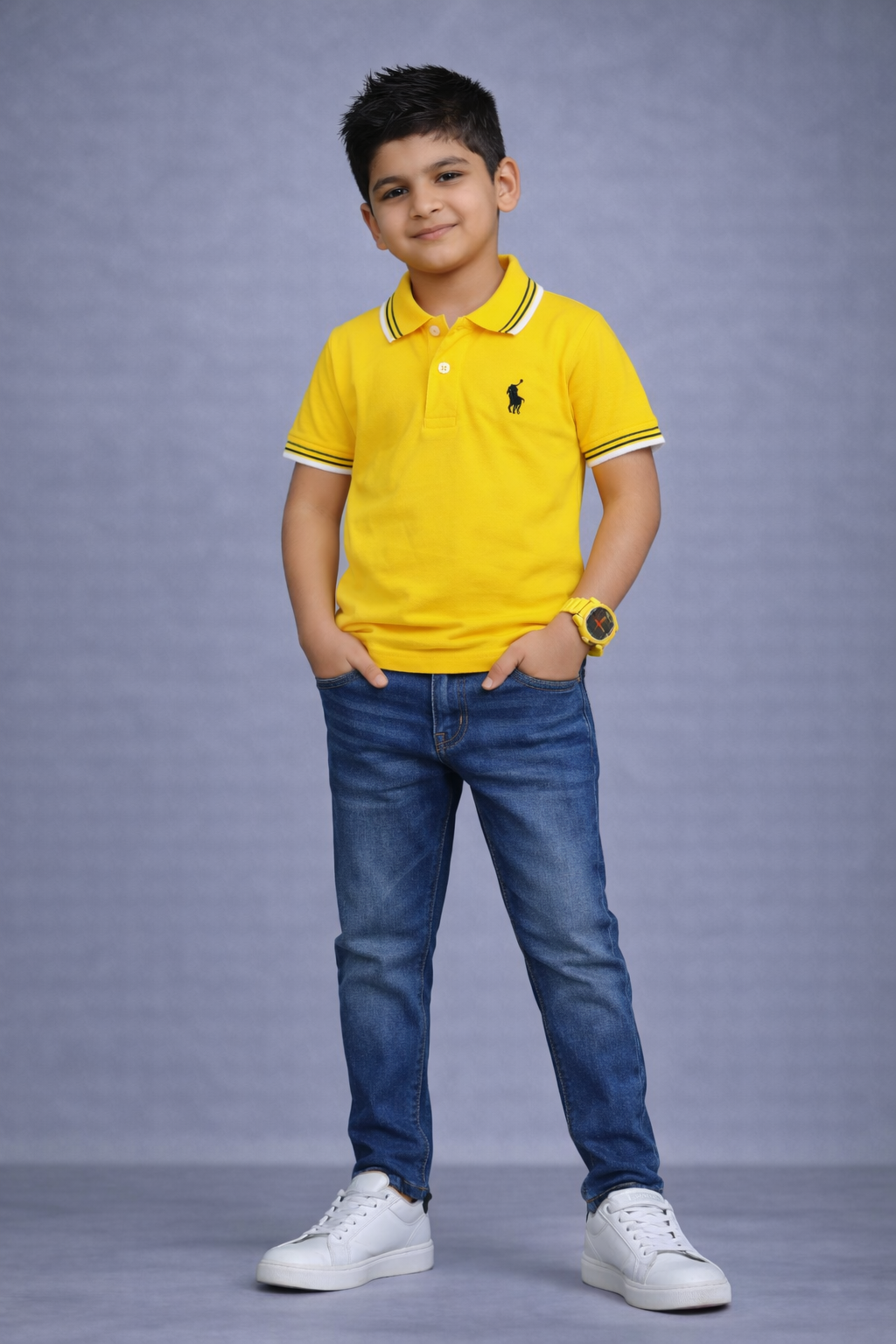 Kids Polo Shirt – Classic Casual Wear for Boys