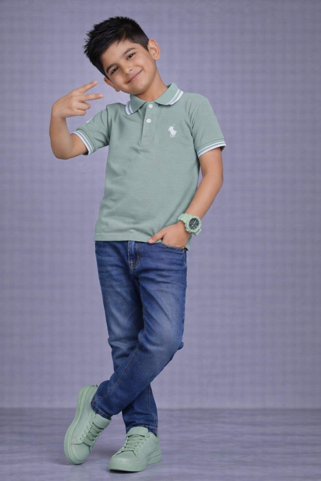 Kids Polo Shirt – Classic Casual Wear for Boys
