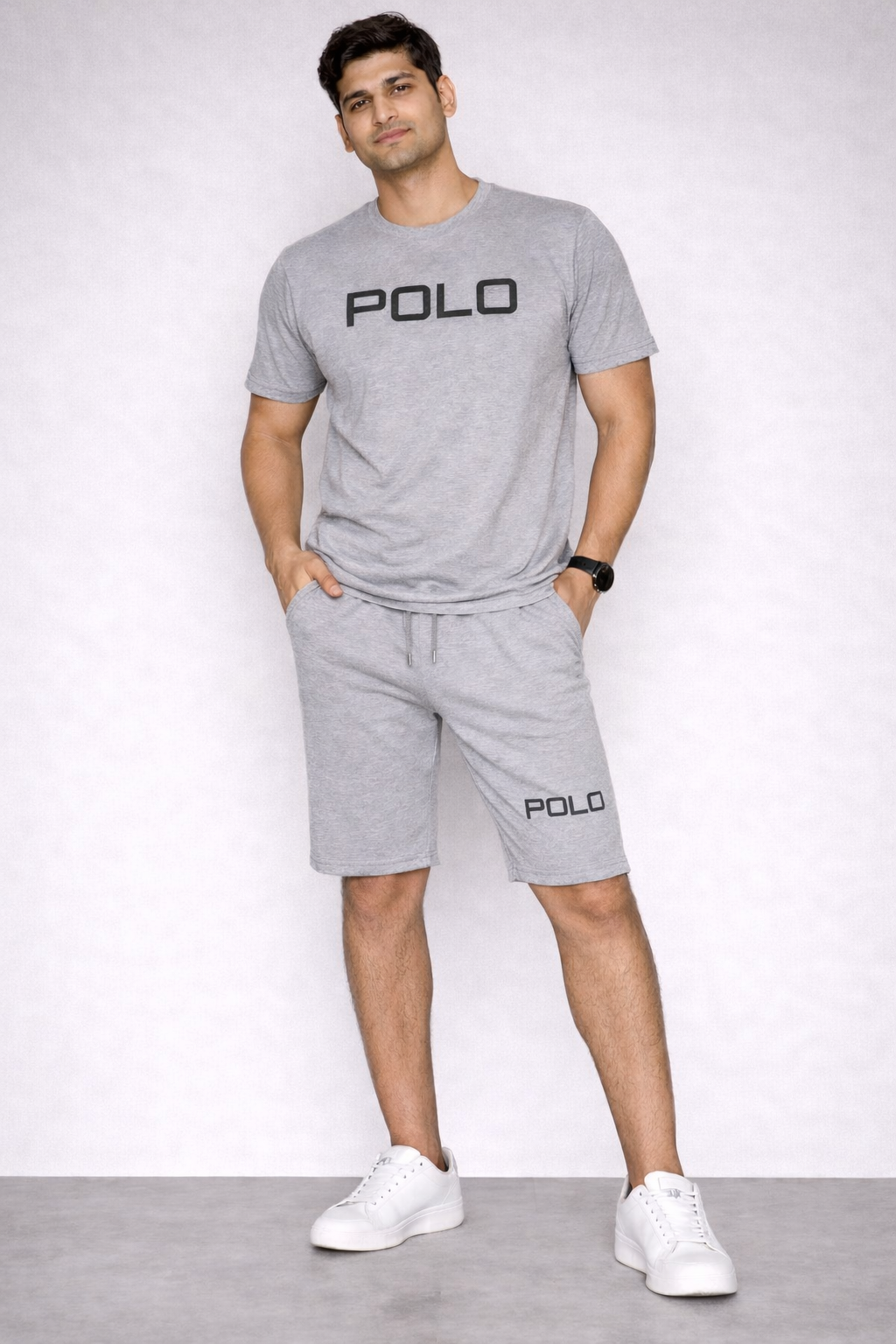 Men’s 2 Piece Summer Set – Premium T-Shirt & Shorts Casual Outfit