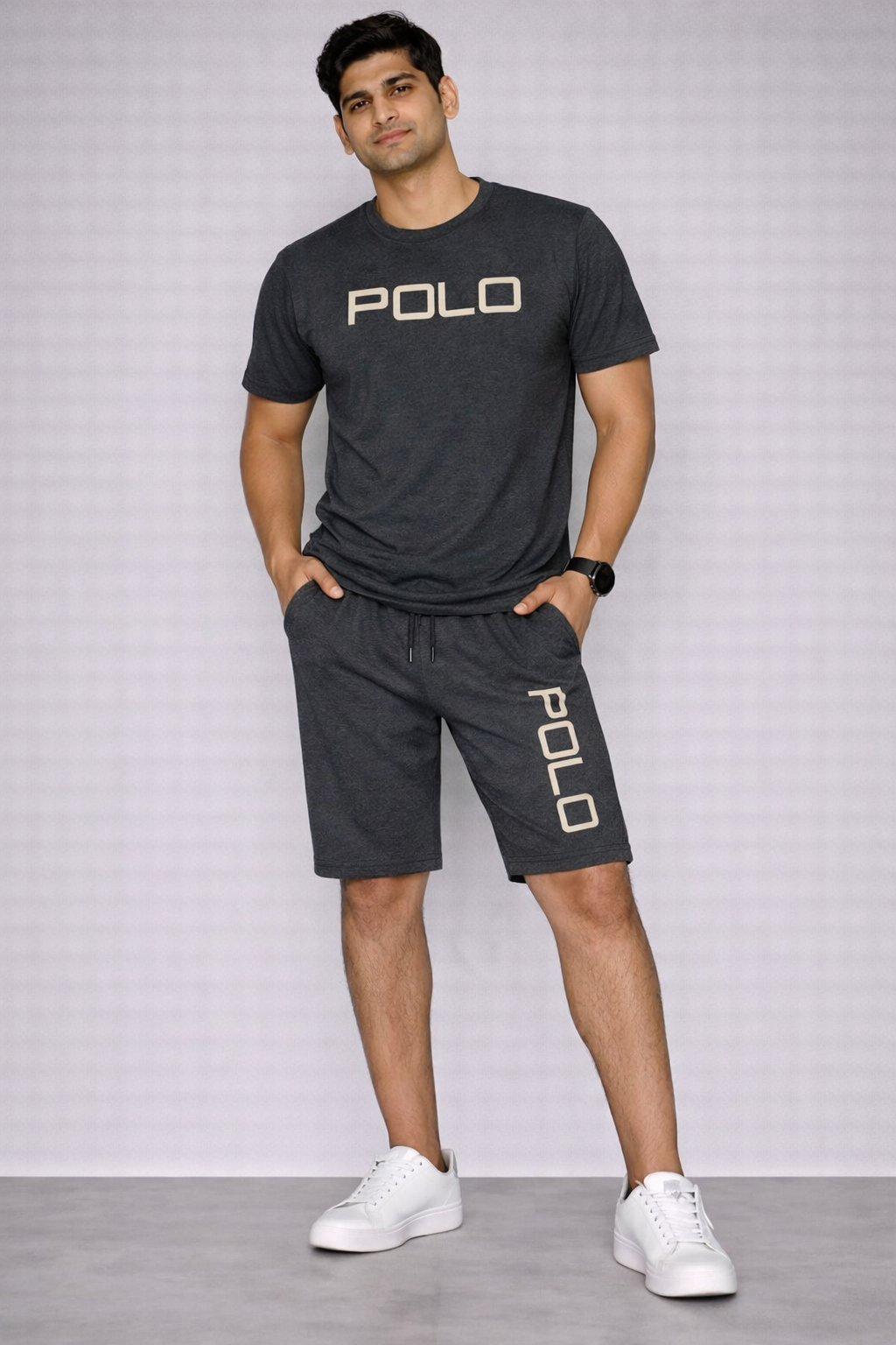 Men’s 2 Piece Summer Set – Premium T-Shirt & Shorts Casual Outfit
