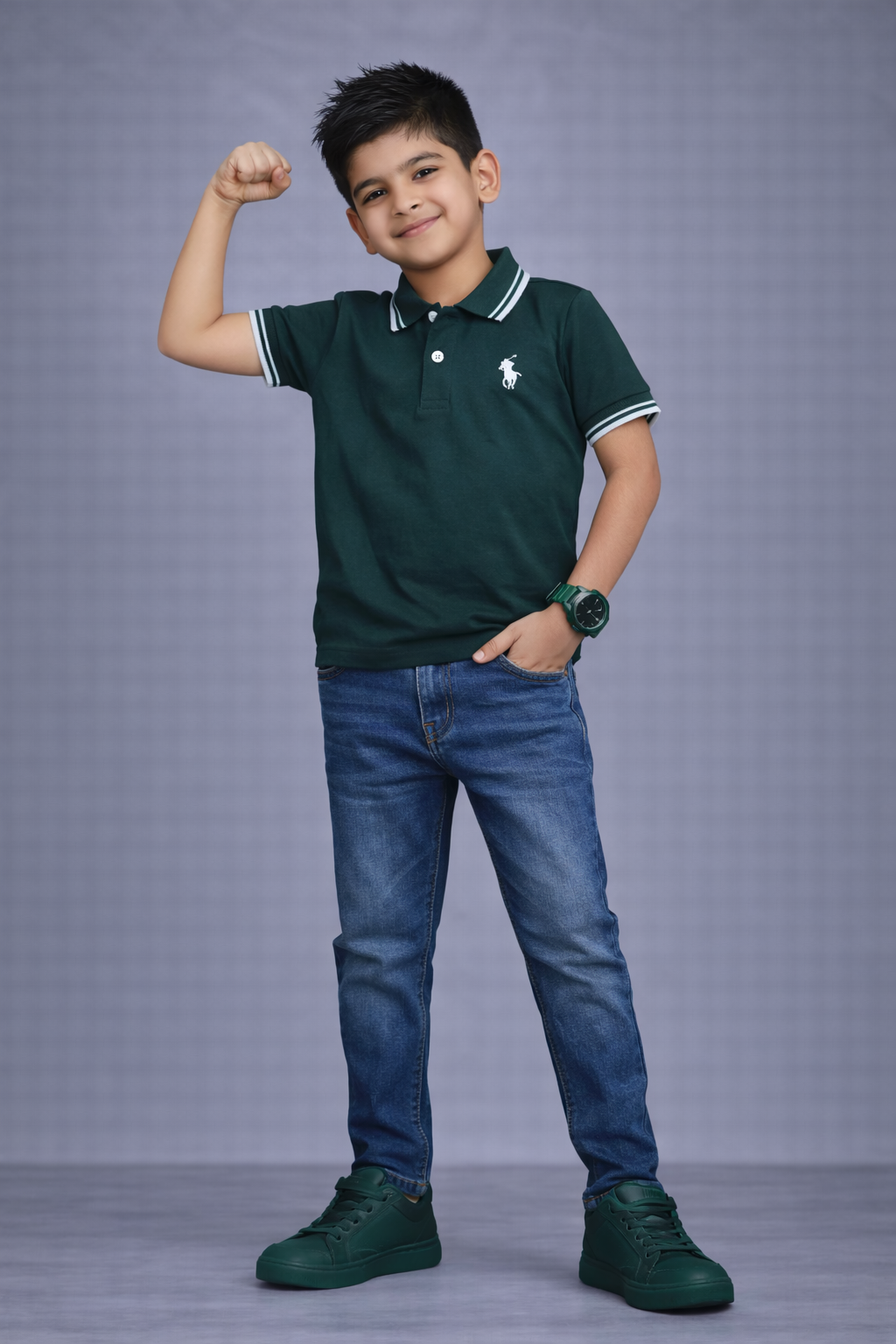 Kids Polo Shirt – Classic Casual Wear for Boys