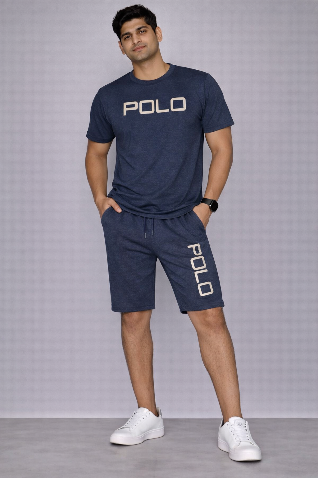 Men’s 2 Piece Summer Set – Premium T-Shirt & Shorts Casual Outfit