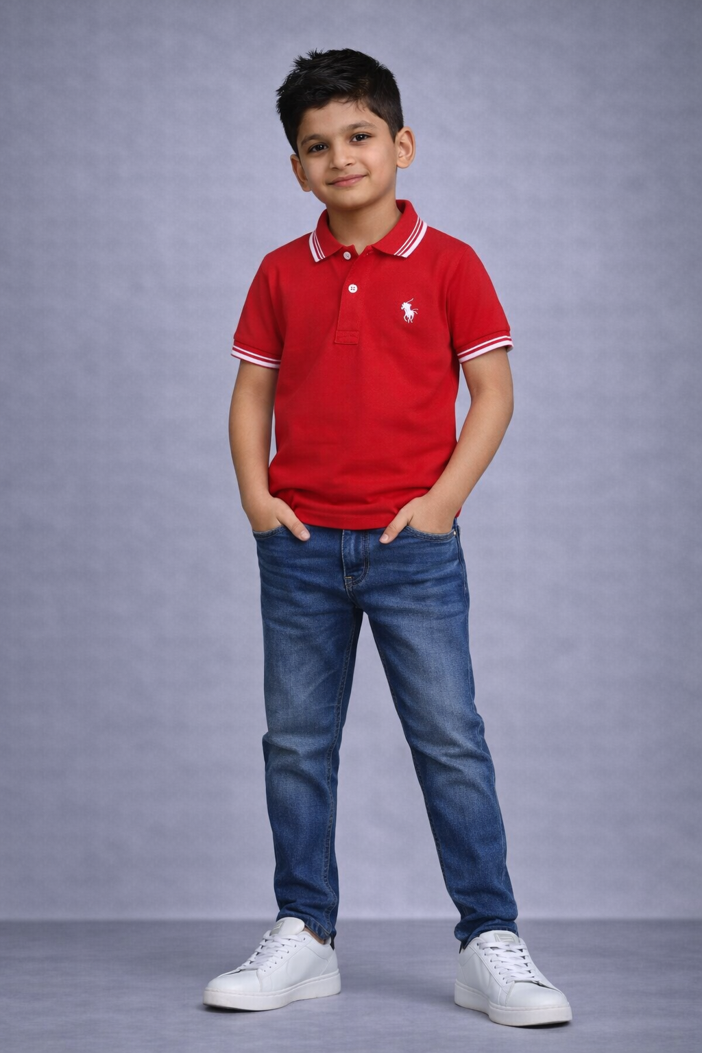 Kids Polo Shirt – Classic Casual Wear for Boys