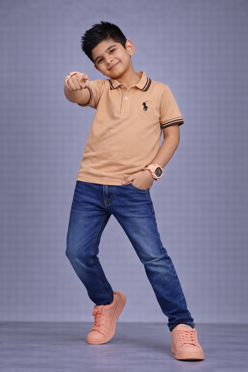 Kids Polo Shirt – Classic Casual Wear for Boys