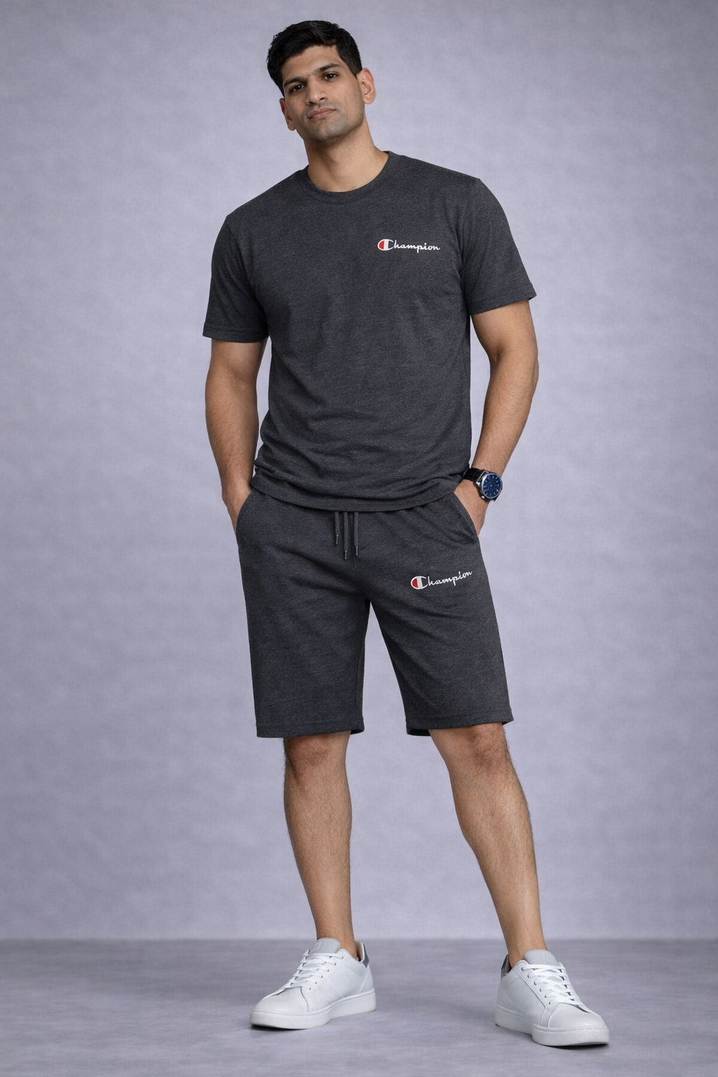 Men’s  2 Piece Summer Set – Premium T-Shirt & Shorts Outfit