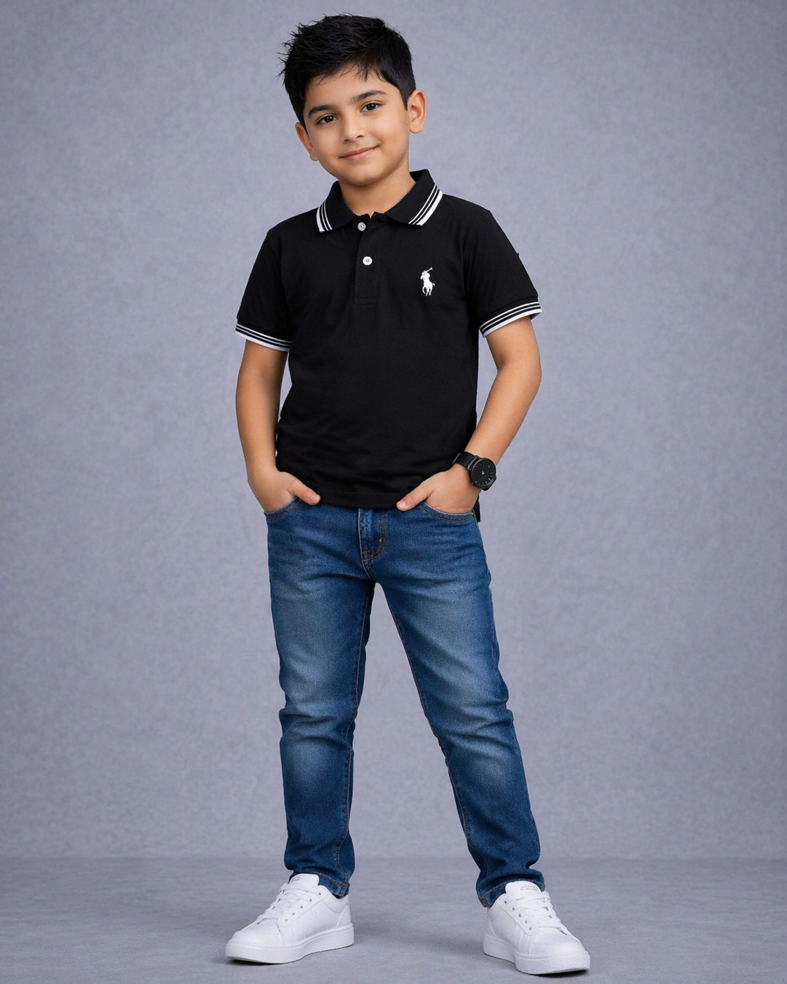 Kids Polo Shirt – Classic Casual Wear for Boys