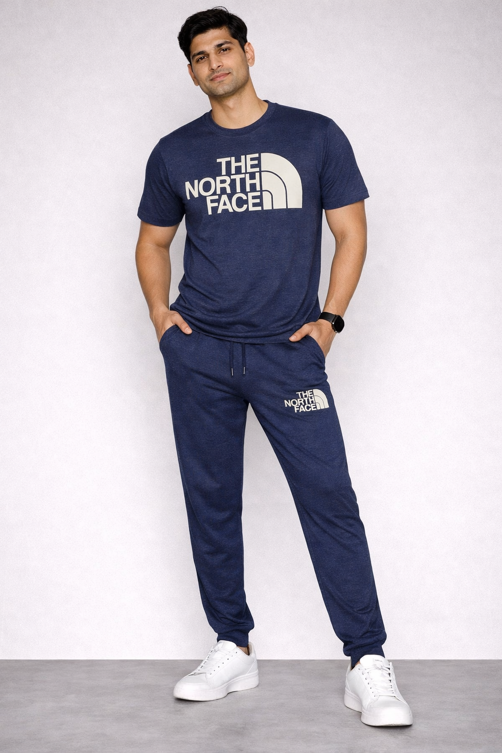 Men’s 2 Piece Tracksuit Set – Premium T-Shirt & Trouser Outfit